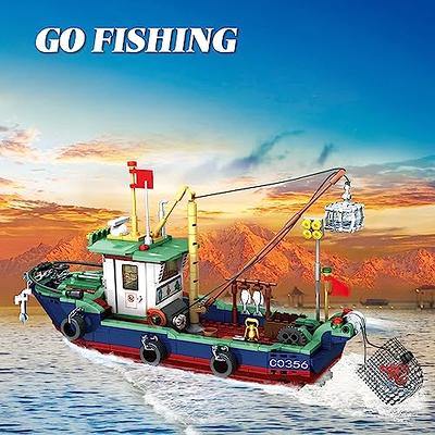 WVINVW Fishing Boat Building Blocks Sets, Compatible with Lego Boat Sea  Fishing Building Blocks Toy Set Collection Decoration, Gifts for Boys and  Girl Ages 6-12 Years Old and up, 582 Pcs - Yahoo Shopping