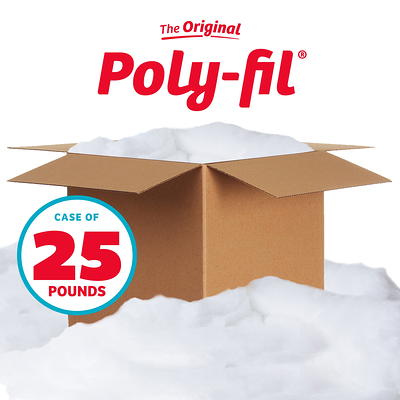 The Original Poly-fil® Premium Polyester Fiber Fill by Fairfield™, 25 Pound  Box - Yahoo Shopping