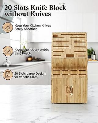 Saveur Selects 6-Piece Knife Set with Bamboo in Drawer Storage