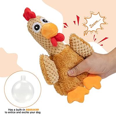 ZONESTA Dog Toys for Boredom and Stimulating,Avocado Dog Toys Squeaky Dog  Toys Plush Dog Toys for Aggressive Chewers Pet Toys for Large Dogs Medium