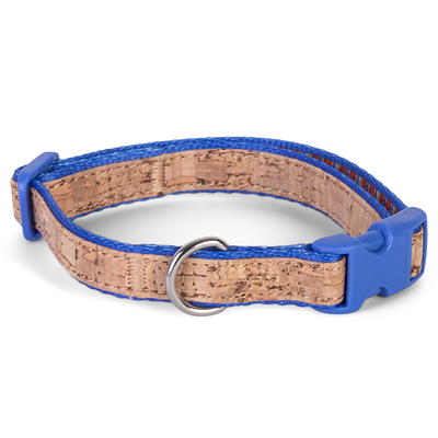 Leather dog collar with clearance snap buckle