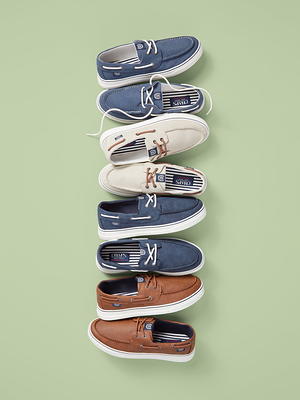 Chaps Men's Casual Dock Boat Shoe 