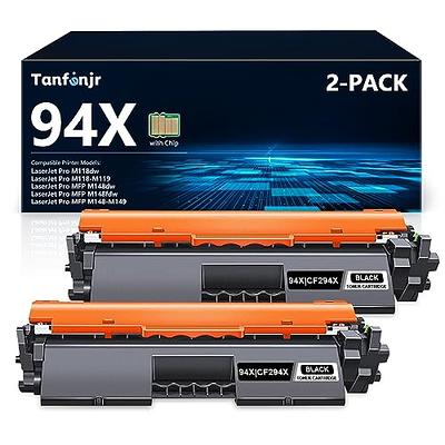 94X Black High-Yield Toner Cartridges Compatible Replacement for