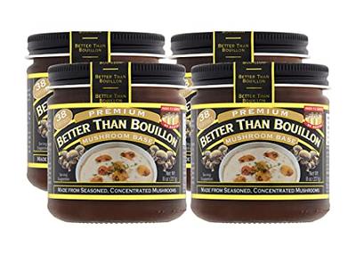 Better Than Bouillon Variety Pack: Roasted Beef, Roasted Chicken, Seasoned  Vegetable, Roasted Garlic Bases 8oz (1 Each, 4 Pack) Bundle with PrimeTime  Direct Teaspoon Scoop with BTB Authenticity Seal in a BTB Box