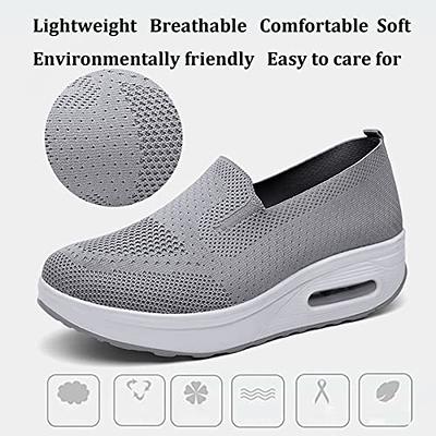 Dfcdcoo Breathable Soft Sole Orthopedic Casual Shoes,Women's