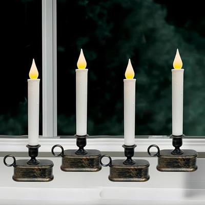 12/24Pcs Floating Candles with Magic Wand Remote LED Candles with  Flickering Flame Battery Operated Candles for Halloween Xmas - AliExpress