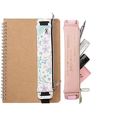 Pen Sleeve - 2 Sizes, Batik Fabric, Holder For Notebook, Planner