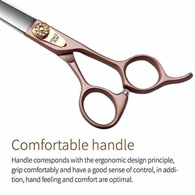 Professional Hair Scissors 5 Inch with Extremely Sharp Blades, 440C Steel  Hair Cutting Scissors, Durable, Smooth Motion & Fine Cut, Barber Scissors