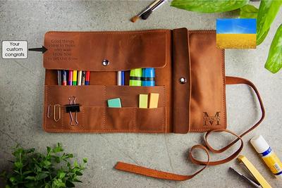 Pencil Case, Large Capacity Pencil Pouch Pen Bag Organizer Style 7 - Yahoo  Shopping