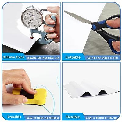 Soft Magnetic Whiteboard Wall Sticker Waterproof Roll Up Erasable