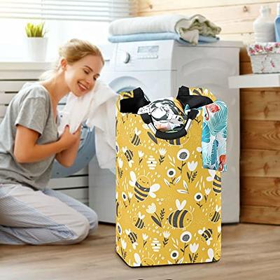 Laundry Basket Portable Waterproof Clothes Laundry Washing Bag