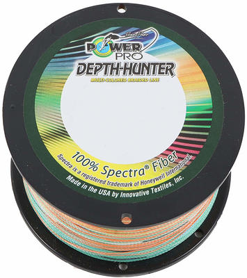 PowerPro Depth Hunter Braided Fishing Line 500yds, 100lb - Yahoo Shopping