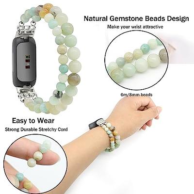 Marble Stone Bracelet For Fitbit Inspire 3