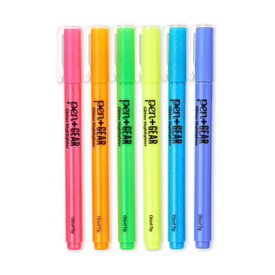 Pen+Gear Ultra Fine Felt Tip Pen, 4 Count, Assorted Colors