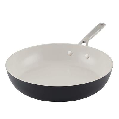 Oster Ridge Valley 12 Inch Aluminum Nonstick Frying Pan in Grey