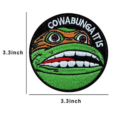 This is Fine Tactical Morale Hook and Loop Patch, Funny Military  Embroidered Patches for Backpacks, Dog Harnesses, Army Vests, Hats, Jackets  (Cowabunga it is) - Yahoo Shopping
