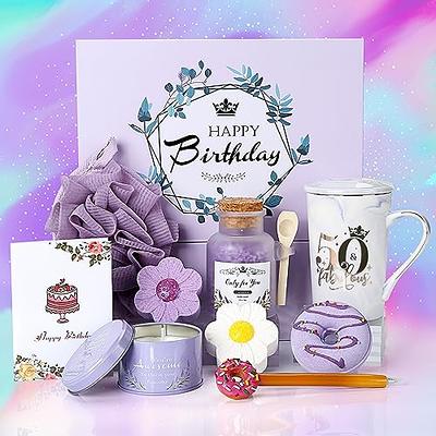 50th Birthday Gifts for Women - Birthday Gifts Basket