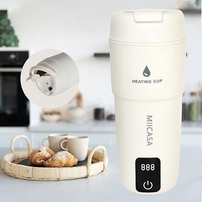 Portable Electric Kettles 400ml Thermal Cup Hot Water Tea Coffee Heater  Travel