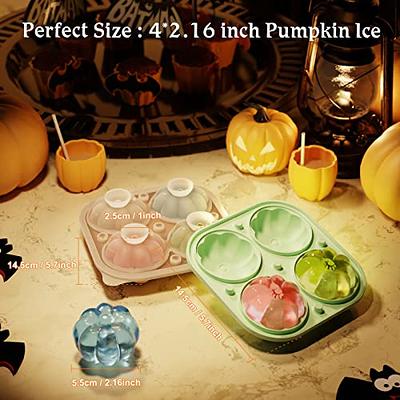 Ticent Whiskey Ice Ball Mold - 2.5 Inch Large Round Ice Cube Mold, Easy  Release Silicone Ice Cube Tray with Lid Ice Ball Maker for Cocktails,  Bourbon(Black) 