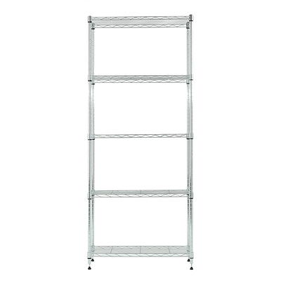 3 Tier Wire Shelving Chrome - Brightroom™