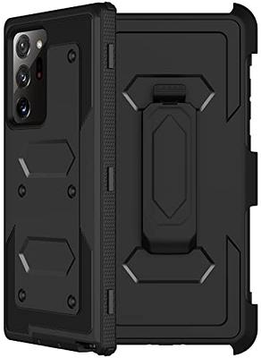 Dexnor for Samsung Galaxy S22 Ultra Case, [Built in Screen Protector and  Kickstand] Heavy Duty Military Grade Protection Shockproof Protective Cover  for Samsung Galaxy S22 Ultra 5G,Black 