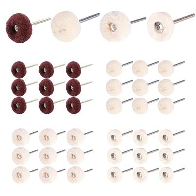 8 Pcs 8 Airway Buffing Wheel Aluminum Wheel Polishing Kit In