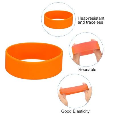 Silicone Bands for Sublimation Tumbler,Elastic Sublimation Paper Ring