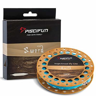 ANGLER DREAM Gold Fly Line 90FT Weight Forward Floating 6WT