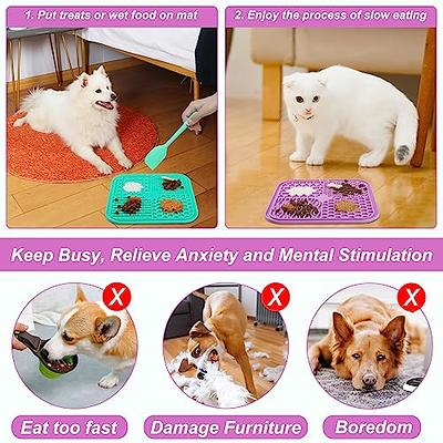 MateeyLife Lick Mat for Dogs and Cats, Licking Mats with Suction