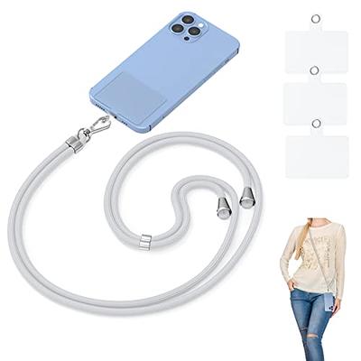 Lawonda 2 Pads Phone Lanyard Adjustable Crossbody Cell Phone Strap  Universal Phone Wrist Lanyard 2pcs Phone Patch Tether Tab