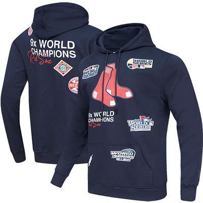 Youth Boston Red Sox Nike Navy Fleece Performance Pullover Hoodie