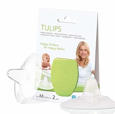 Ardo Tulips Contact Nipple Shields for Breastfeeding, Made in Switzerland,  2 Count with Carrying Case, BPA Free, (Size L, 24mm) - Yahoo Shopping