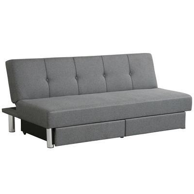 Adjustable Floor Sofa Bed with 2 Lumbar Pillows - Costway