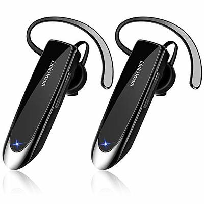 NEWBEE Single Wireless Bluetooth Headset Earphone Noise Cancelling Mic  Sports Headphone Hands-Free Earbuds 24 Hrs Driving Office