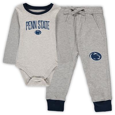 Infant Navy Penn State Nittany Lions Two-Piece Red Zone Jersey & Pants Set