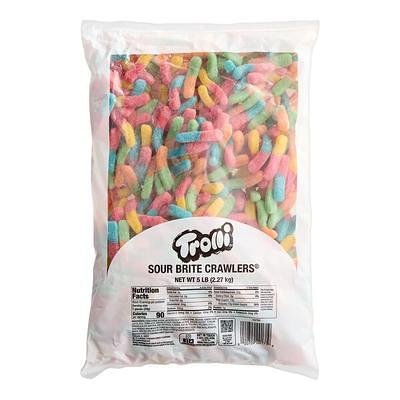 Trolli Sour Brite Gummi Candy, Crawlers, Value Size - 28.8 oz