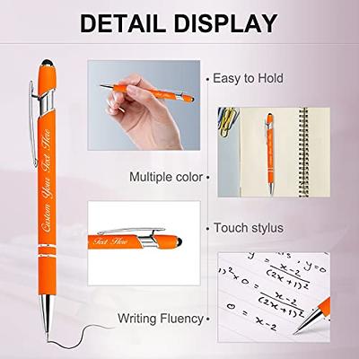 Bulk 48 Pc. Personalized Colored Stylus Pens - Yahoo Shopping