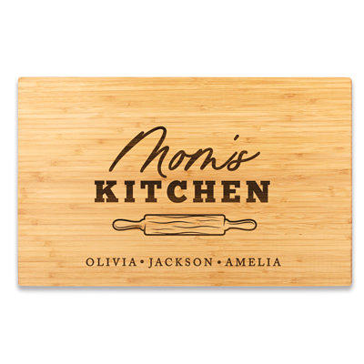 Personalized Wooden Cutting Board For Mother's Day