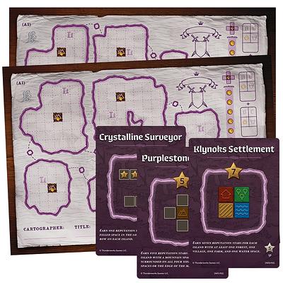 Thunderworks Games - Cartographers: A Roll Player Tale | Award-Winning Game  of Fantasy Map Drawing | Strategy Board Game | Flip and Write | Family