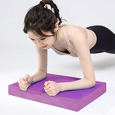 Wakeman Fitness Extra Thick Foam Exercise Mat - Blue