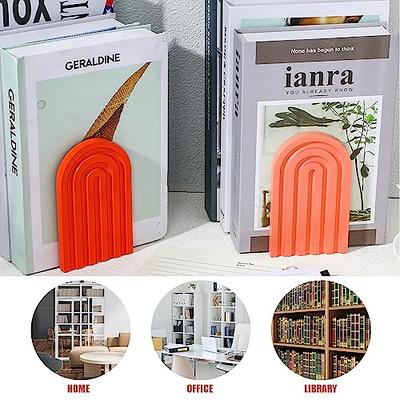 Harloon 4 Pieces Boho Arch Wood Bookends Rainbow Arch Book Lovers Gift  Ideas Non Skid Bookend Decorative Wooden Book Stand Book Stoppers for Books  Movies Cds - Yahoo Shopping