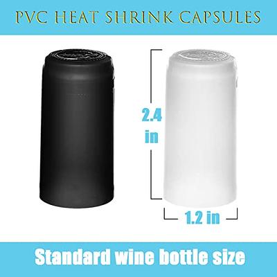 MATIRISE PVC Heat Shrink Capsules 150 Pcs Wine Shrink Wrap Seals