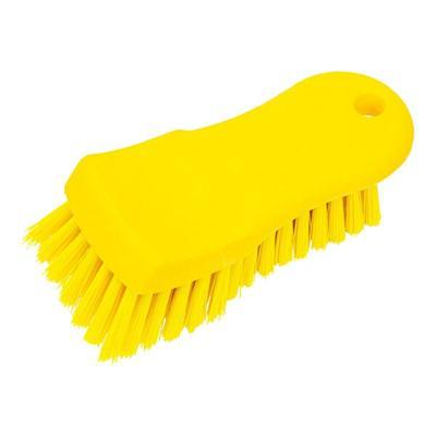 Carlisle Sparta Hi-Lo 40423EC05 10 Red Floor Scrub Brush