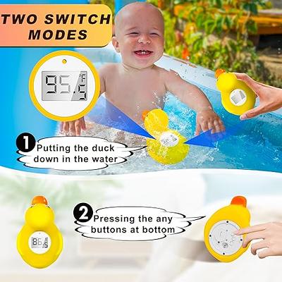 Bath Thermometer - Bath Water Thermometer for Bathtub Baby Safety Water  Temperature for Baby Bath - Easy to Use Bath Temperature Thermometer