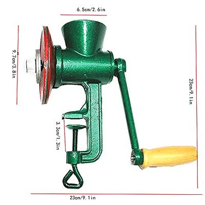 Manual Grinder, Stainless Steel Food Corn Coffee Kitchen Maker Machine Hand  Grain Mill Crank For Spice, Corn, Wheat,Beans - Yahoo Shopping