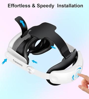 Adjustable Head Strap Enhanced Support VR Headset Elite Strap for Meta  Quest 3