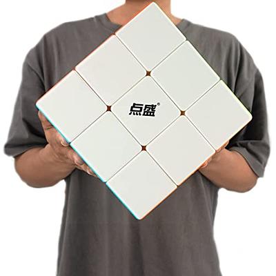 Super Big 3x3 Speed Cube, Stickerless Large Cube 3x3 Puzzle Toys (18cm)