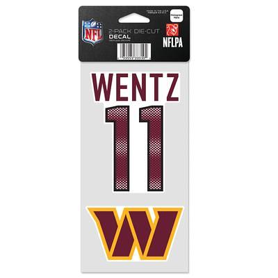 WinCraft Carson Wentz Washington Commanders 4 x 8 Two-Pack