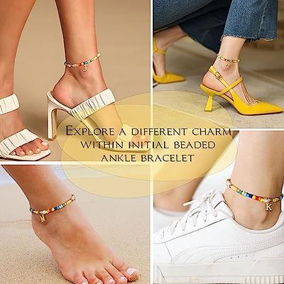 Initial R Ankle Bracelets Colorful Beaded Anklet Bracelets Summer Beach  Boho Beach Anklet Letter R Charm Ankle Gifts for Her Sister Daughter  Girlfriend Birthday Christmas Jewelry - Yahoo Shopping