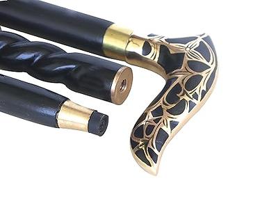 Brass Walking Stick Handmade Walking Stick for Men & Women